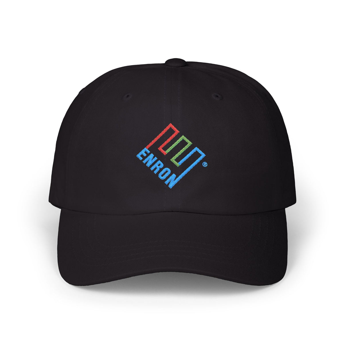 Enron Embroidered Dad Cap Hat