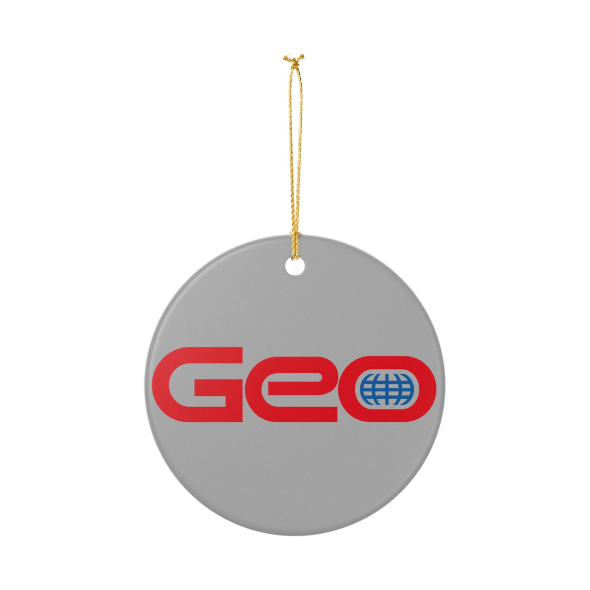 Geo Ceramic Ornament