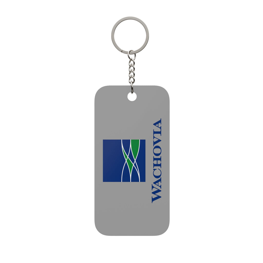 Wachovia Double-Sided Keychain Charm