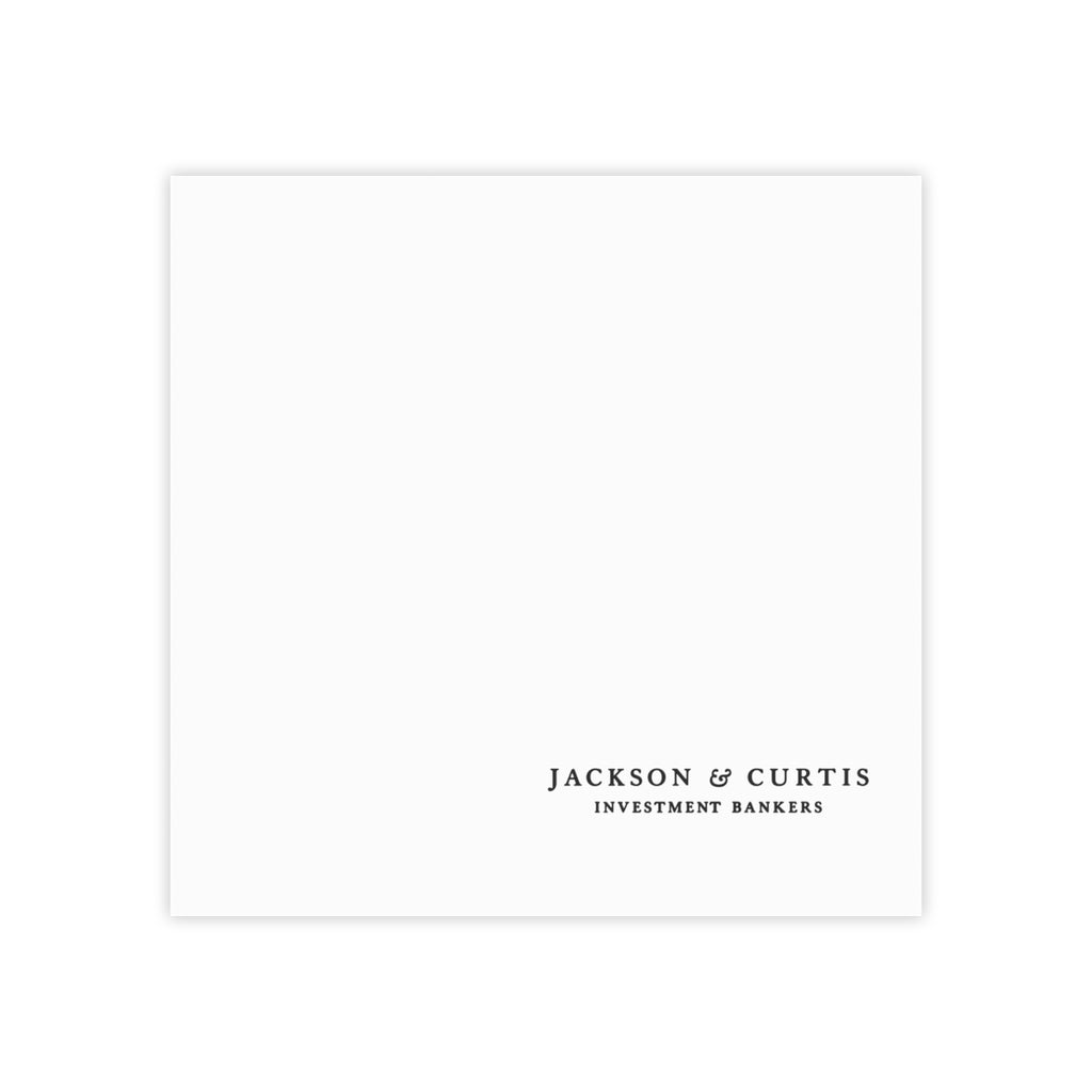 Jackson & Curtis Sticky Post-it Note Pad