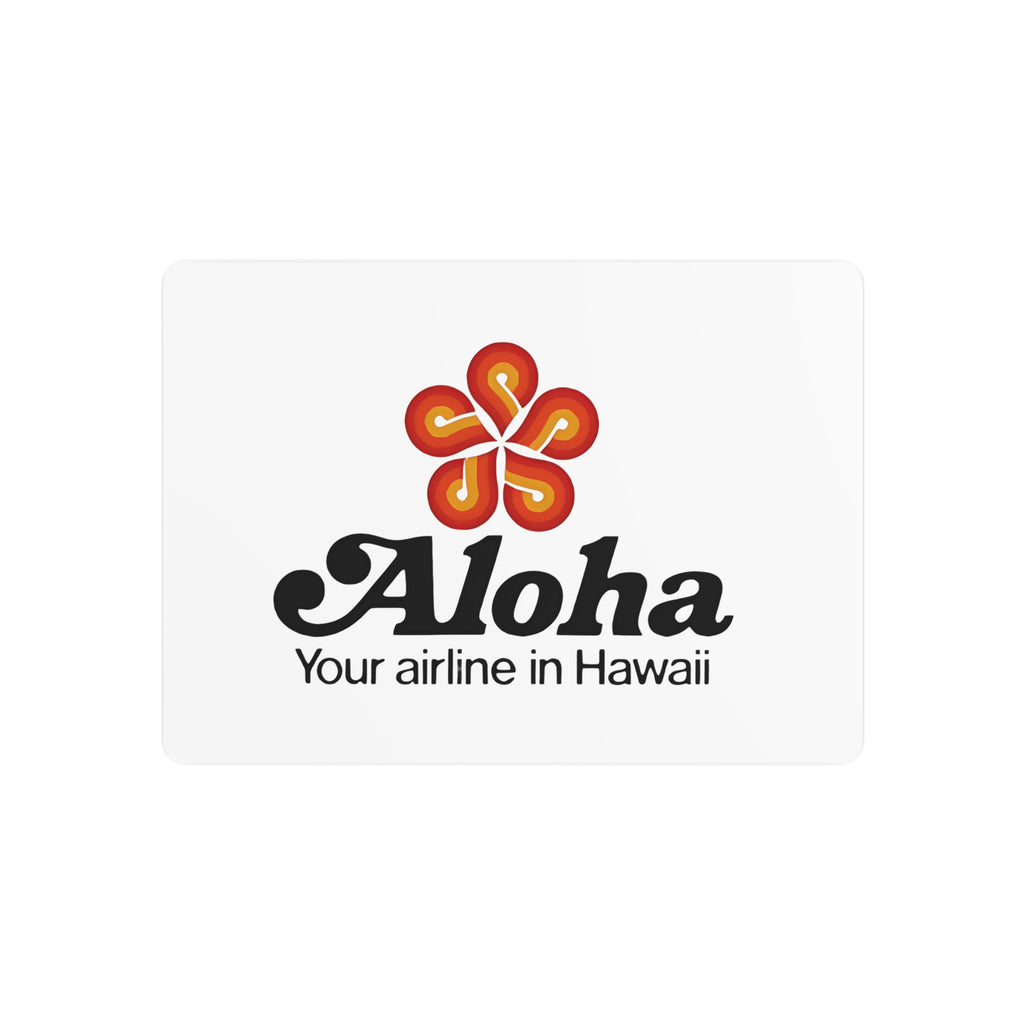 Aloha Airlines Metal Sign