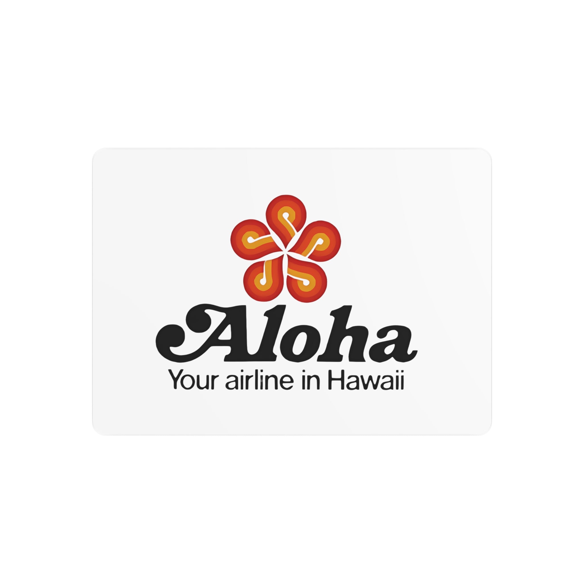 Aloha Airlines Metal Sign