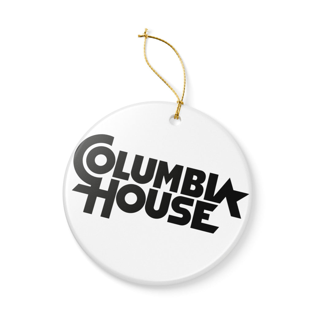 Columbia House Ceramic Ornament