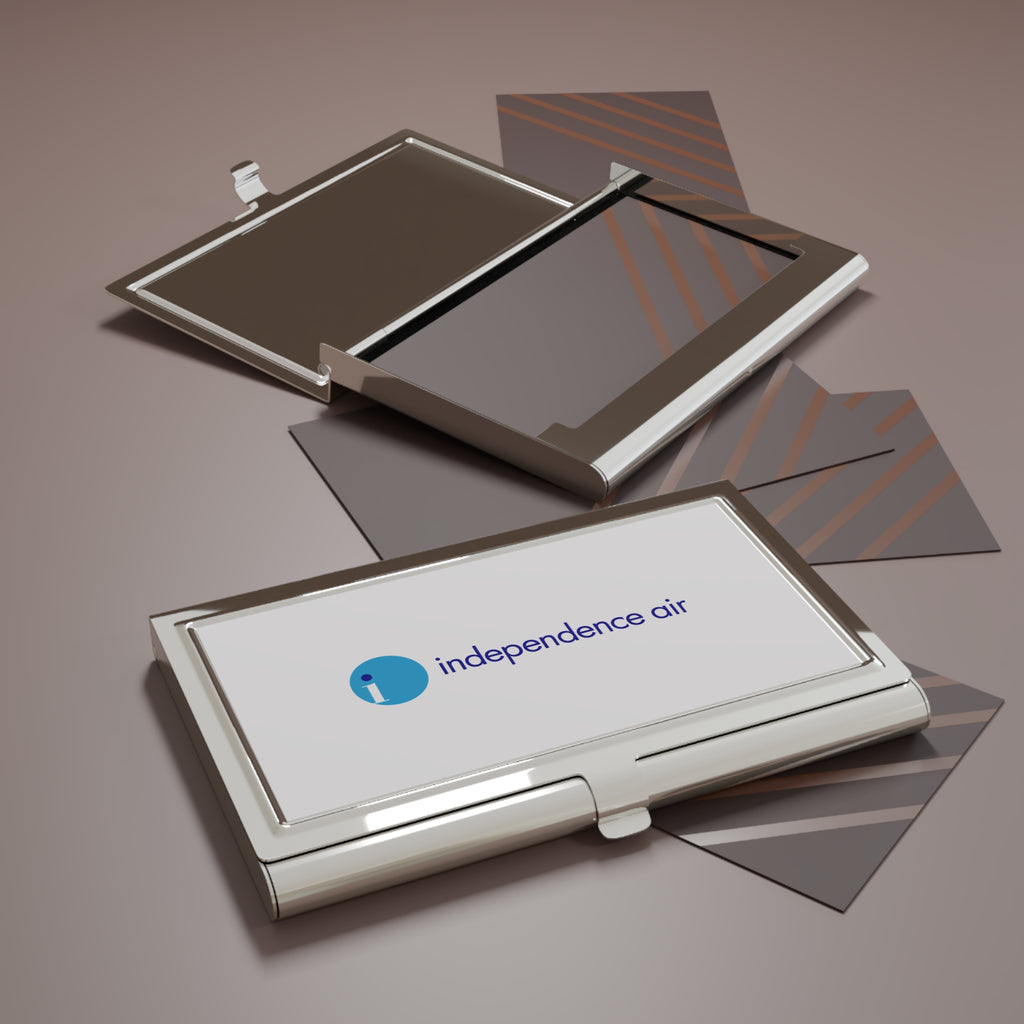 Independence Air Metal Business Card Holder