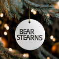 Bear Stearns Ceramic Ornament