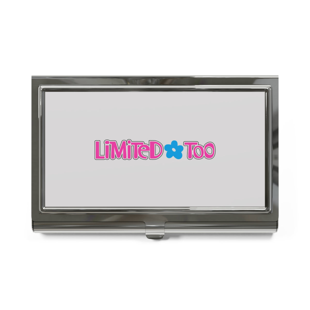Limited Too Metal Business Card Holder