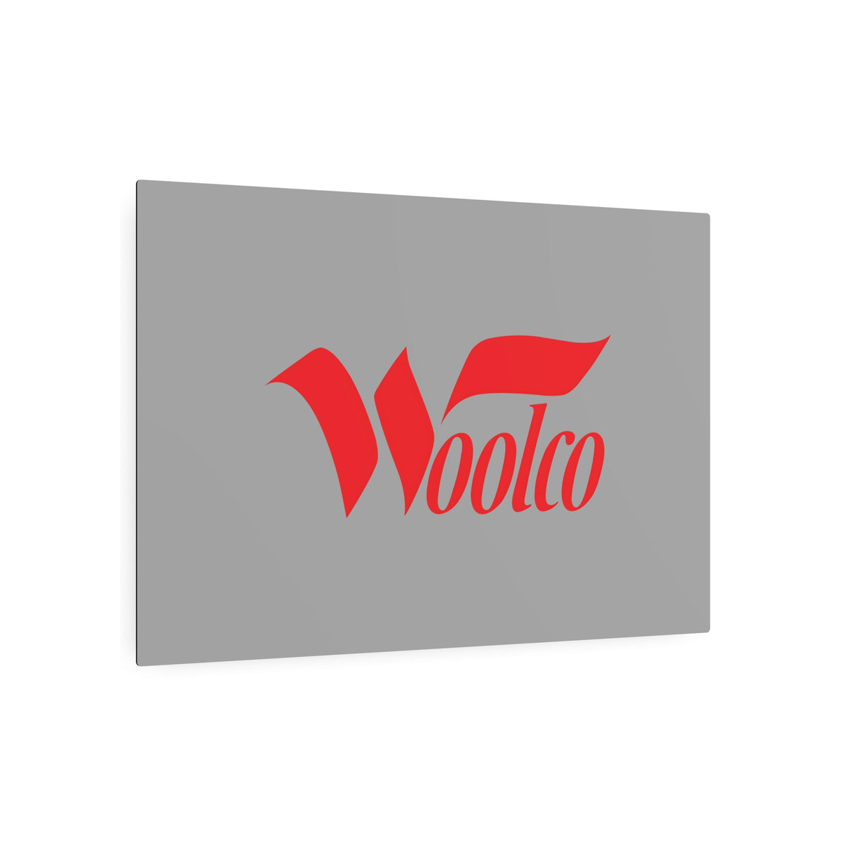 Woolco Metal Sign