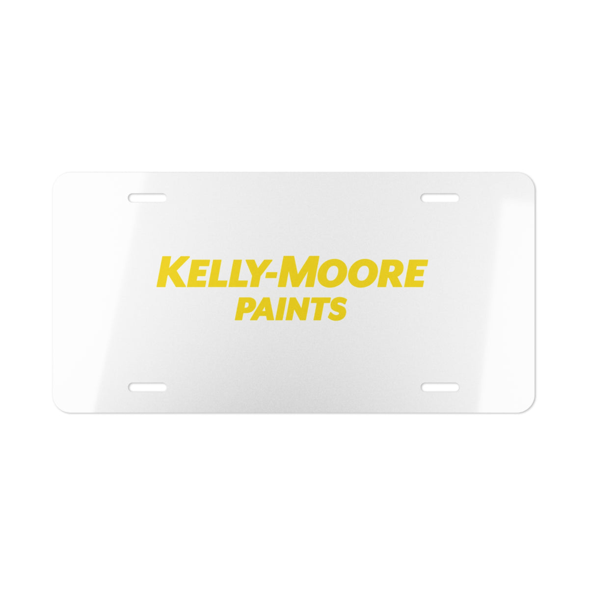 Kelly-Moore Paints Vanity License Plate