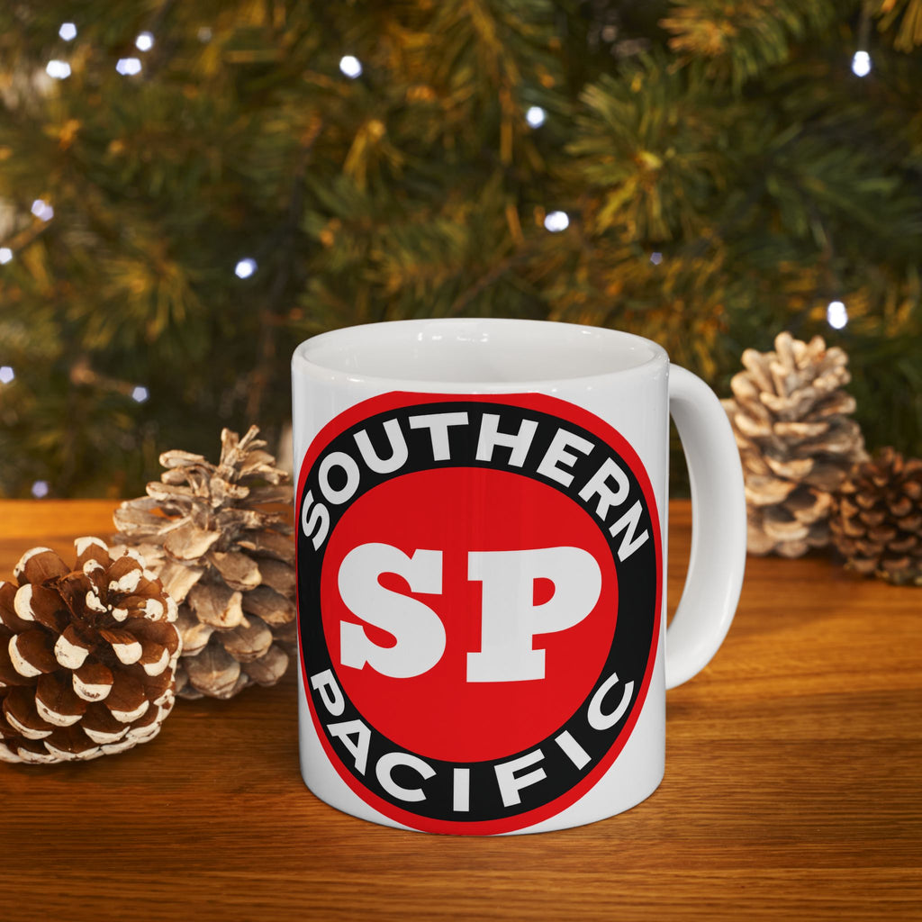 Southern Pacific Railroad Ceramic Coffee Mug