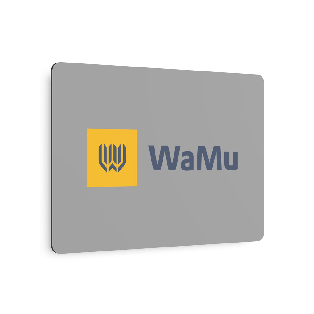 Washington Mutual (WaMu) Metal Sign