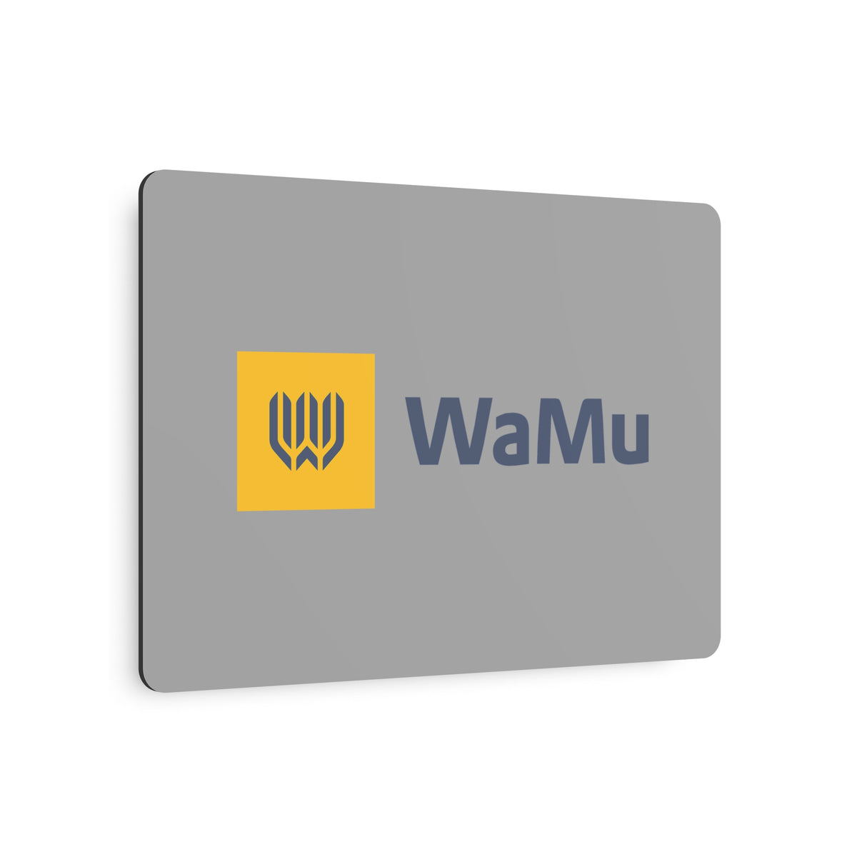 Washington Mutual (WaMu) Metal Sign