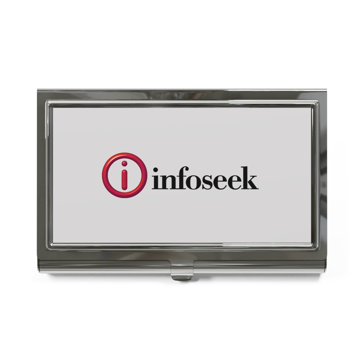 Infoseek Metal Business Card Holder