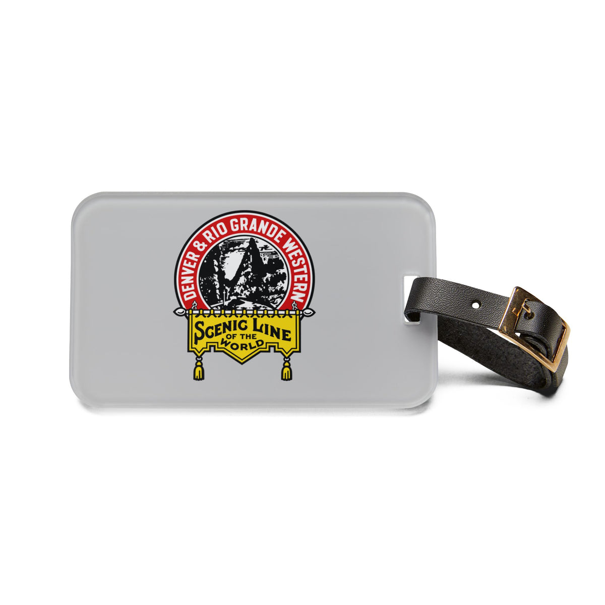 Denver and Rio Grande Western Railroad Luggage Tag