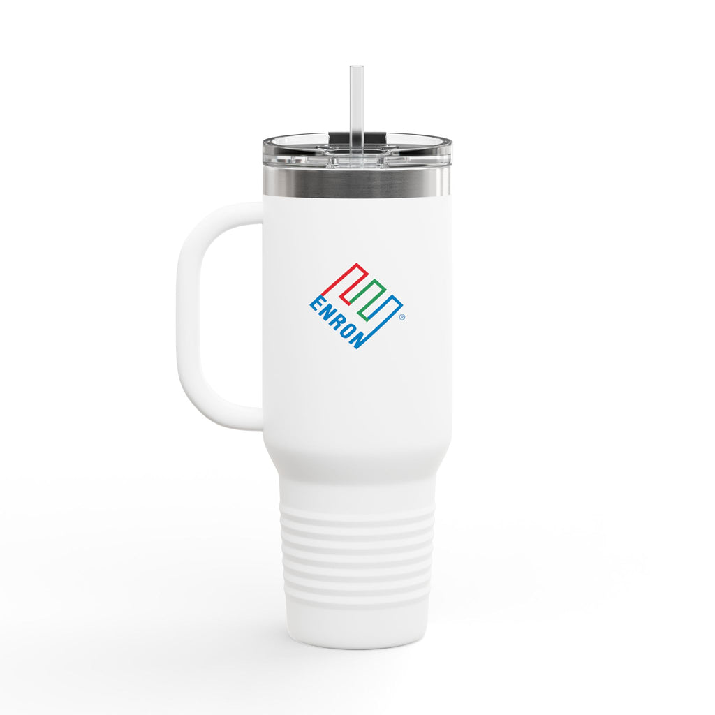 Enron 40oz Insulated Travel Mug / Stainless Tumbler