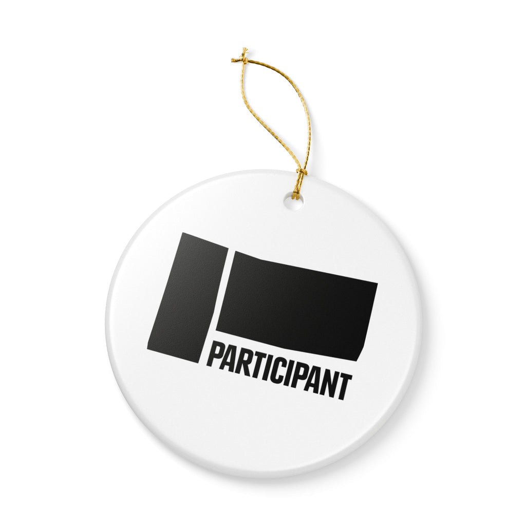 Participant Media Ceramic Ornament