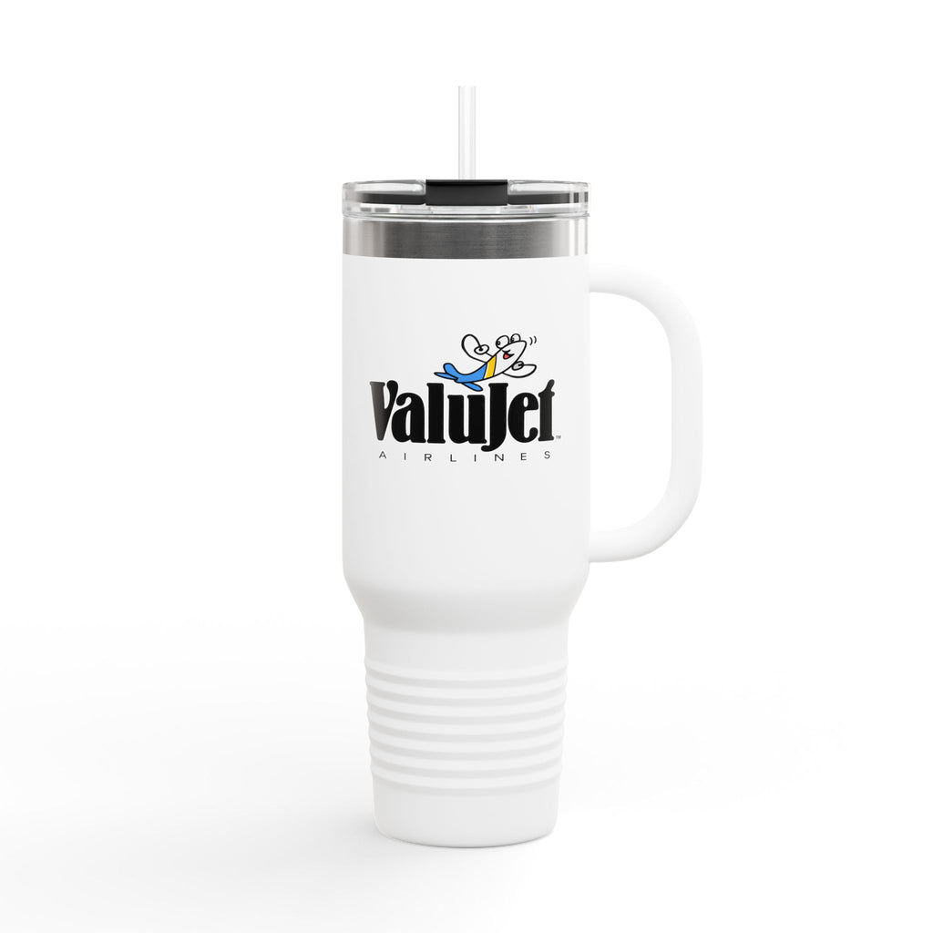 ValuJet Airlines 40oz Insulated Travel Mug Stainless Tumbler