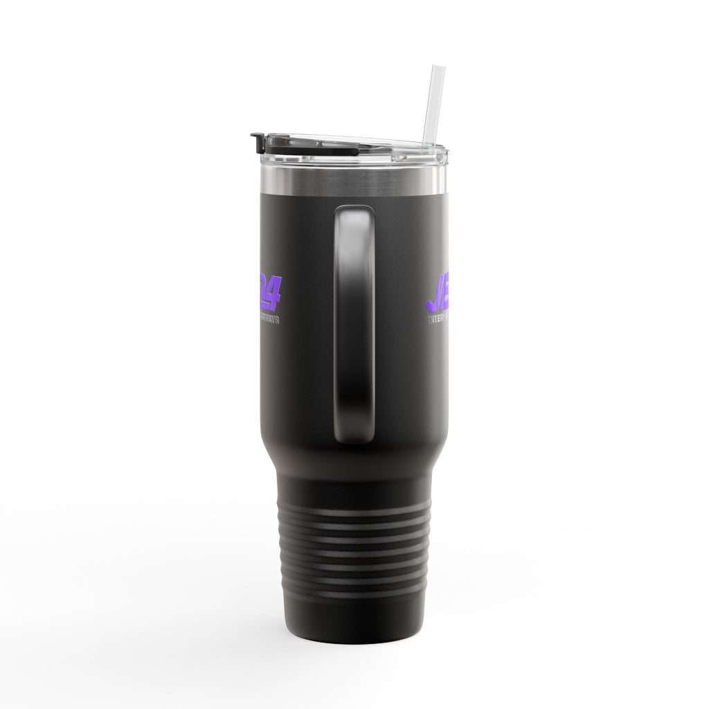 Jet 24 International Airways 40oz Insulated Travel Mug Stainless Tumbler