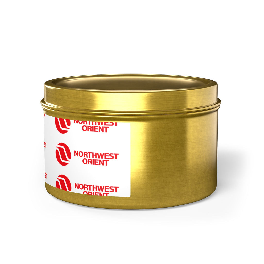 Northwest Orient Airlines Tin Candle