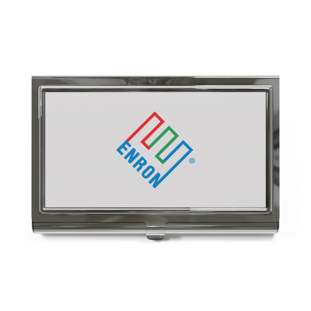 Enron Metal Business Card Holder