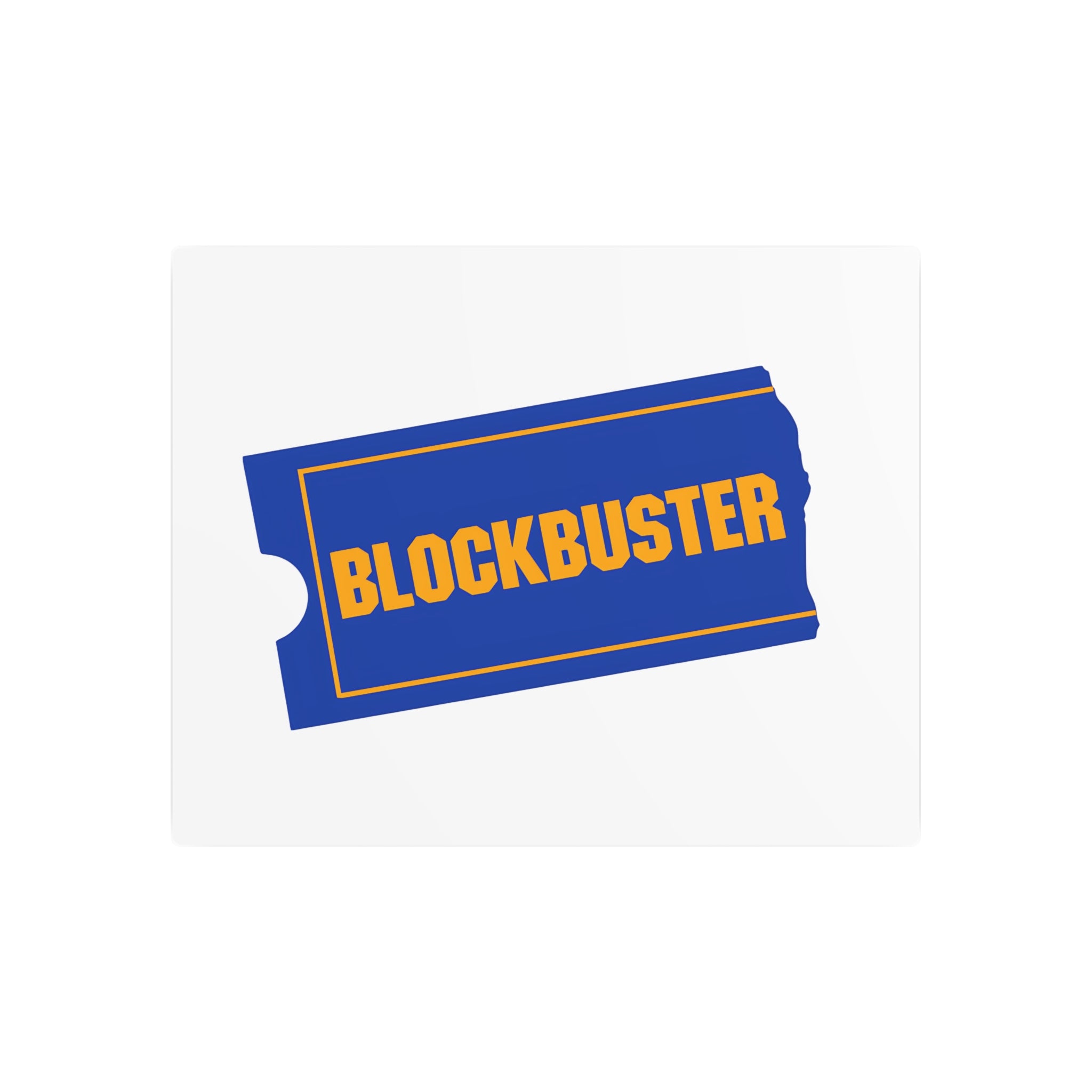 Blockbuster Video Metal Sign