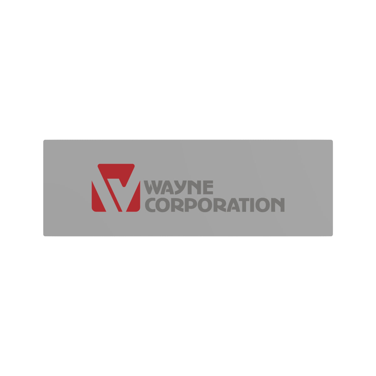 Wayne Corporation Metal Sign