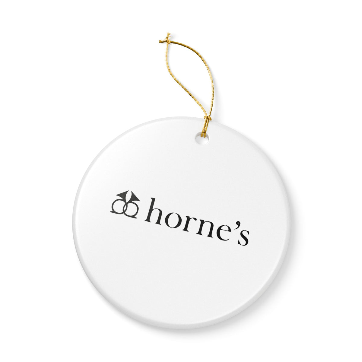 Joseph Horne Company (Horne's) Ceramic Ornament