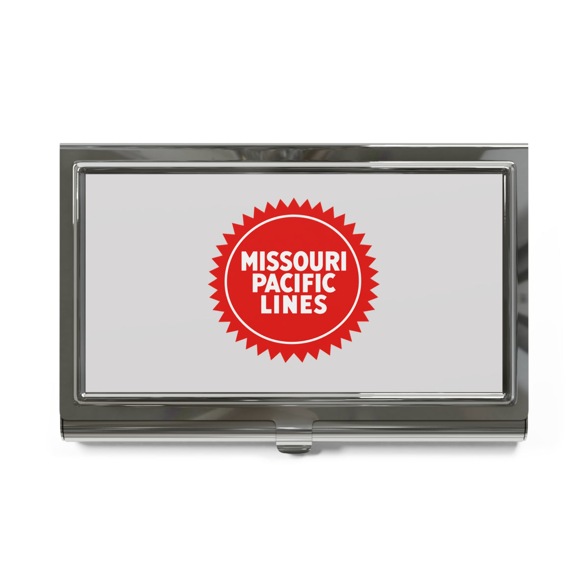 Missouri Pacific Railroad Metal Business Card Holder