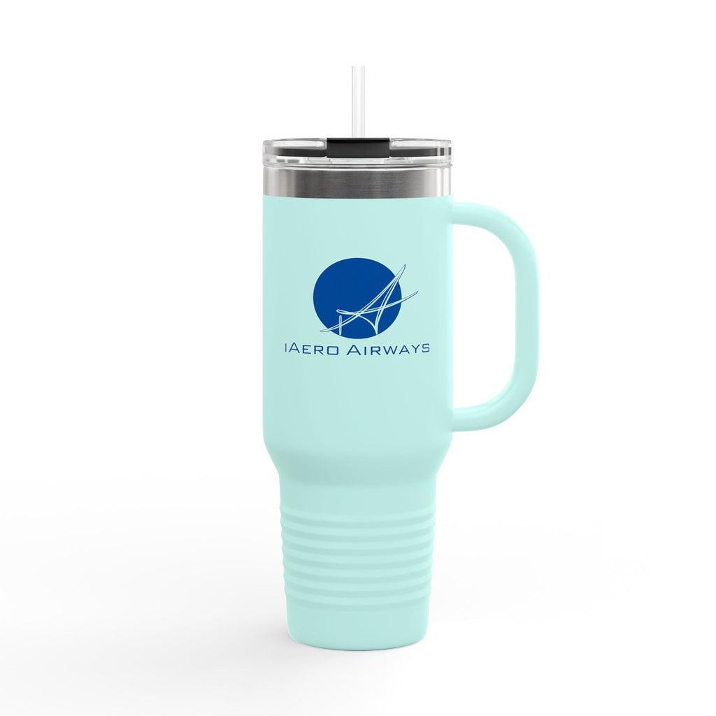 iAero Airways 40oz Insulated Travel Mug Stainless Tumbler