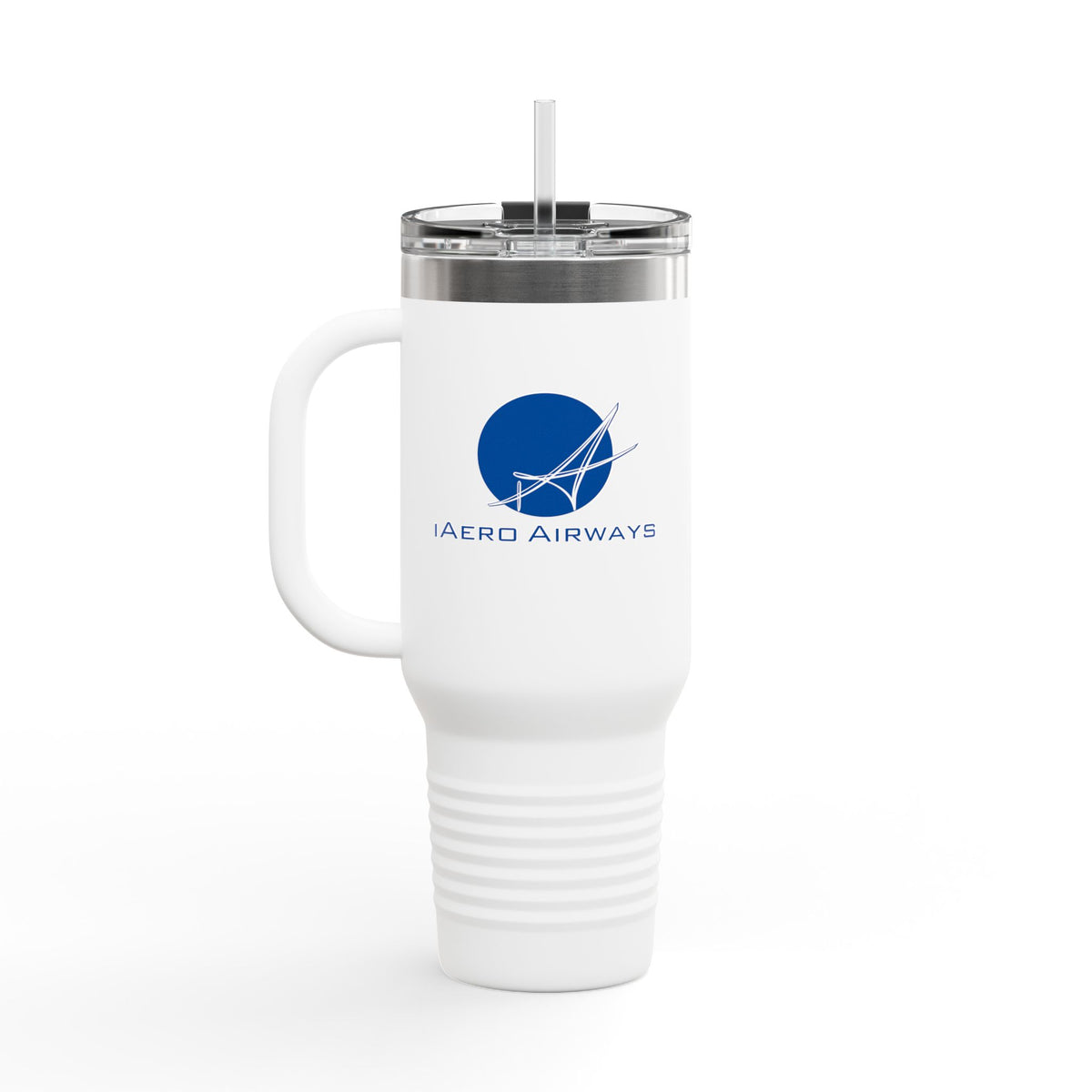 iAero Airways 40oz Insulated Travel Mug Stainless Tumbler