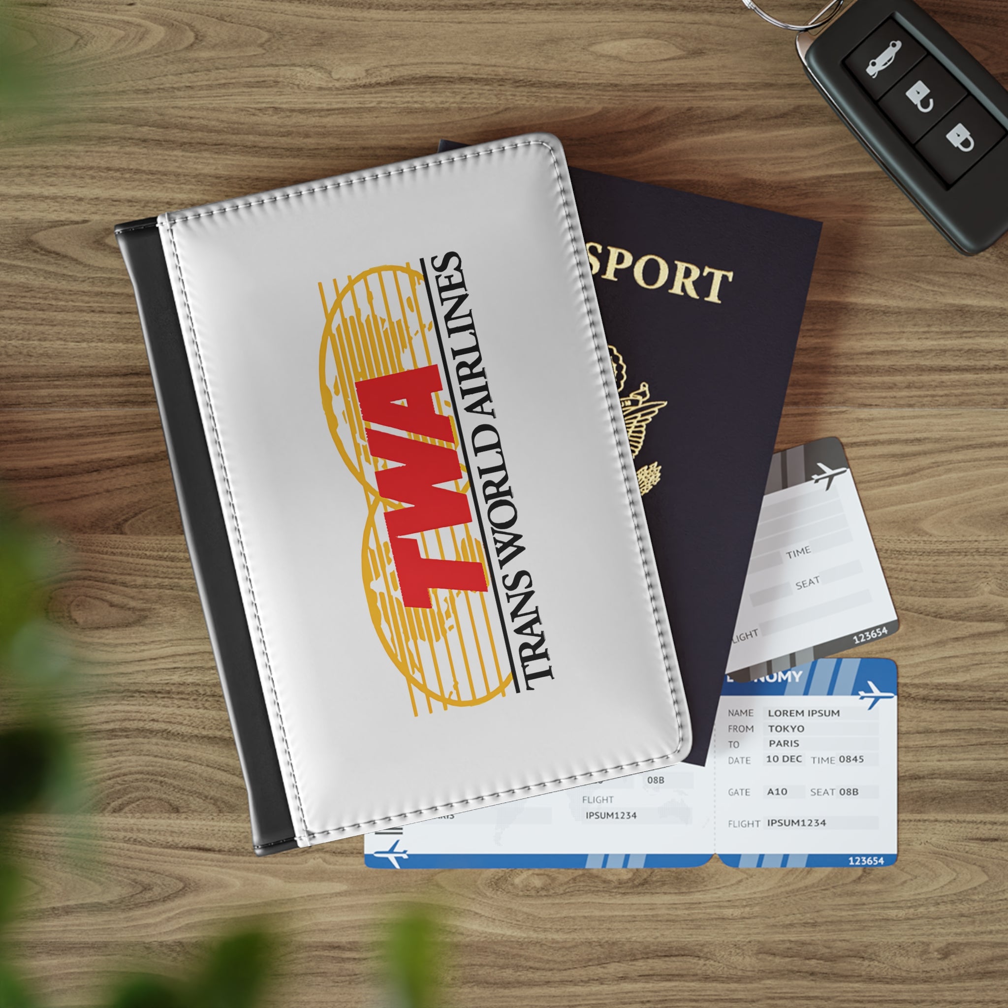 Trans World Airlines (TWA) Passport Cover