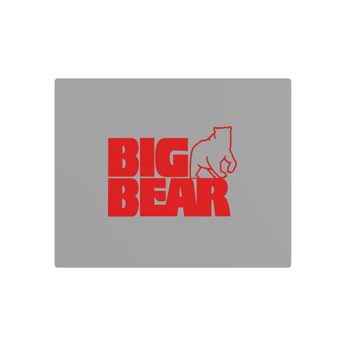 Big Bear Stores Metal Sign