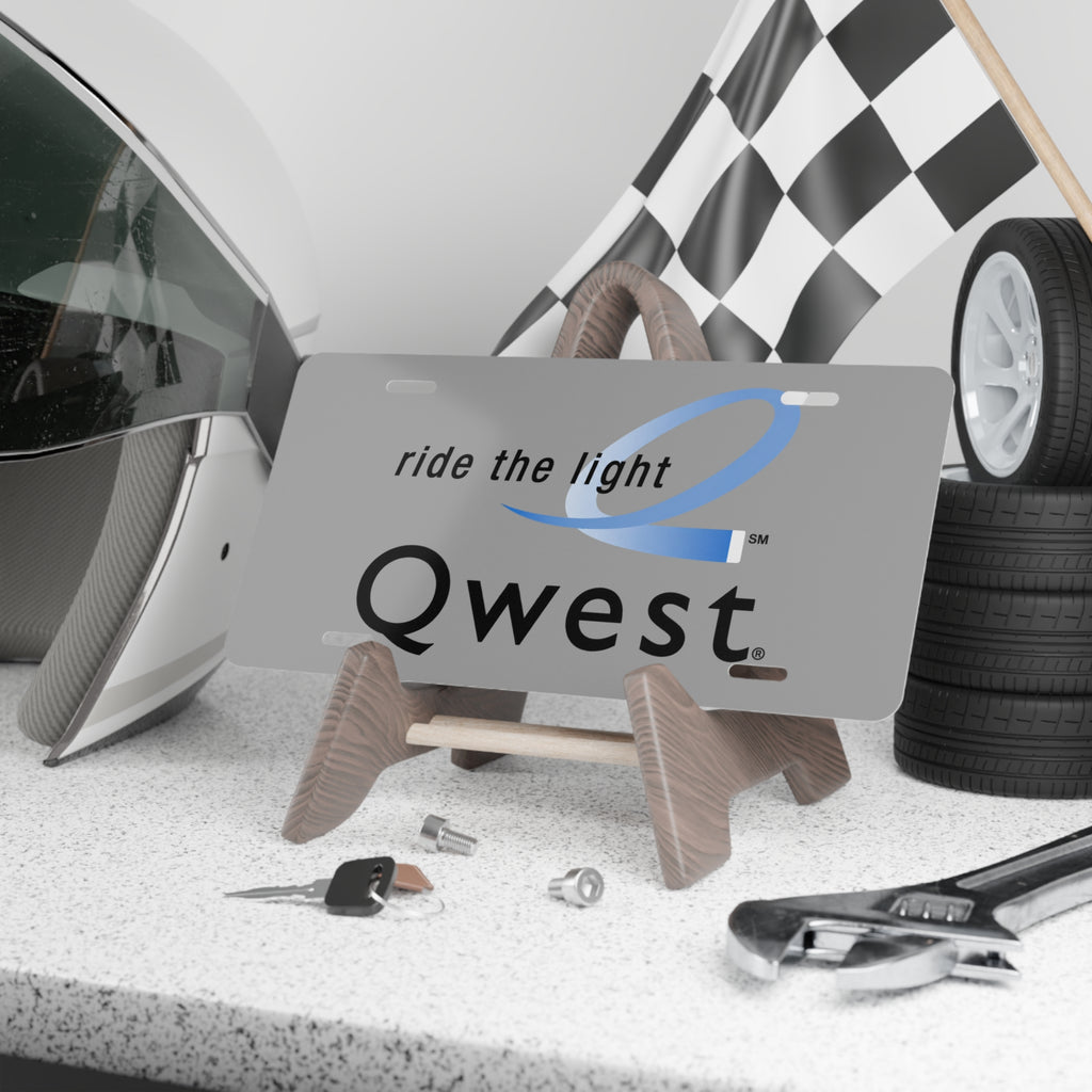 Qwest Vanity License Plate