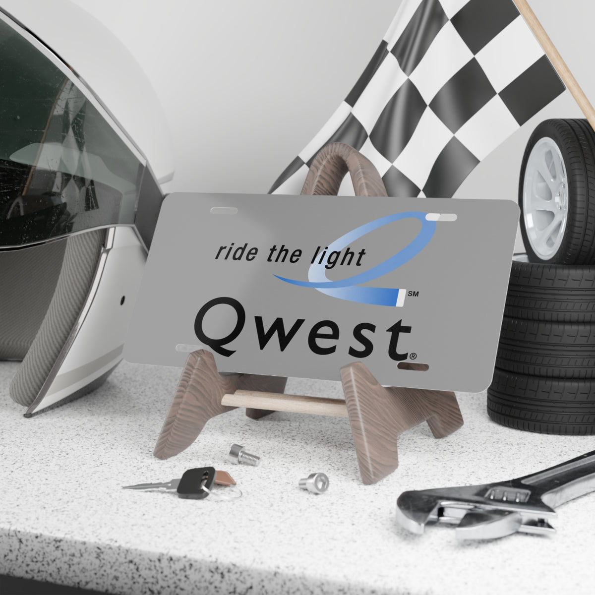 Qwest Vanity License Plate