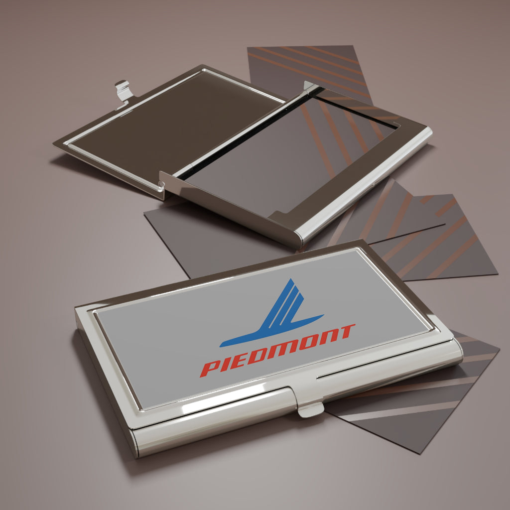 Piedmont Airlines Metal Business Card Holder