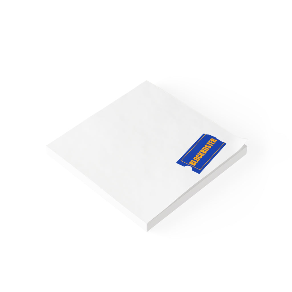 Blockbuster (Blockbuster Video / Blockbuster LLC) Sticky Post-it Note Pad