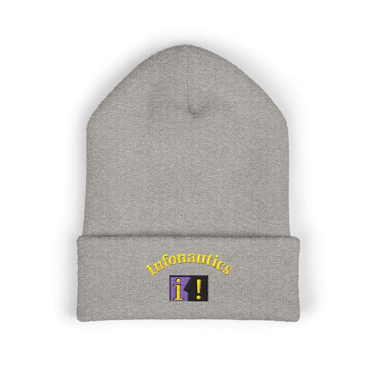 Infonautics Cuffed Beanie