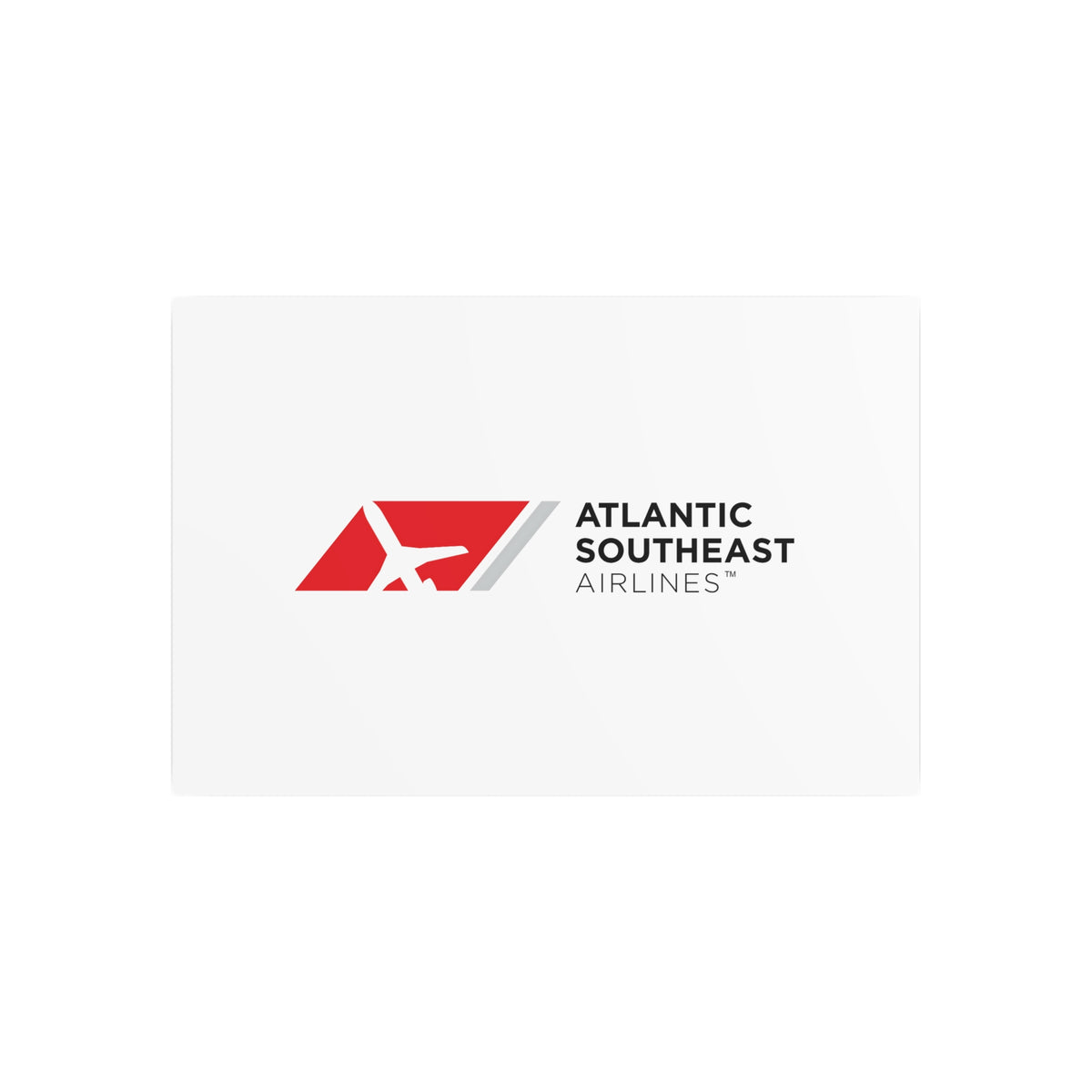 Atlantic Southeast Airlines Metal Sign