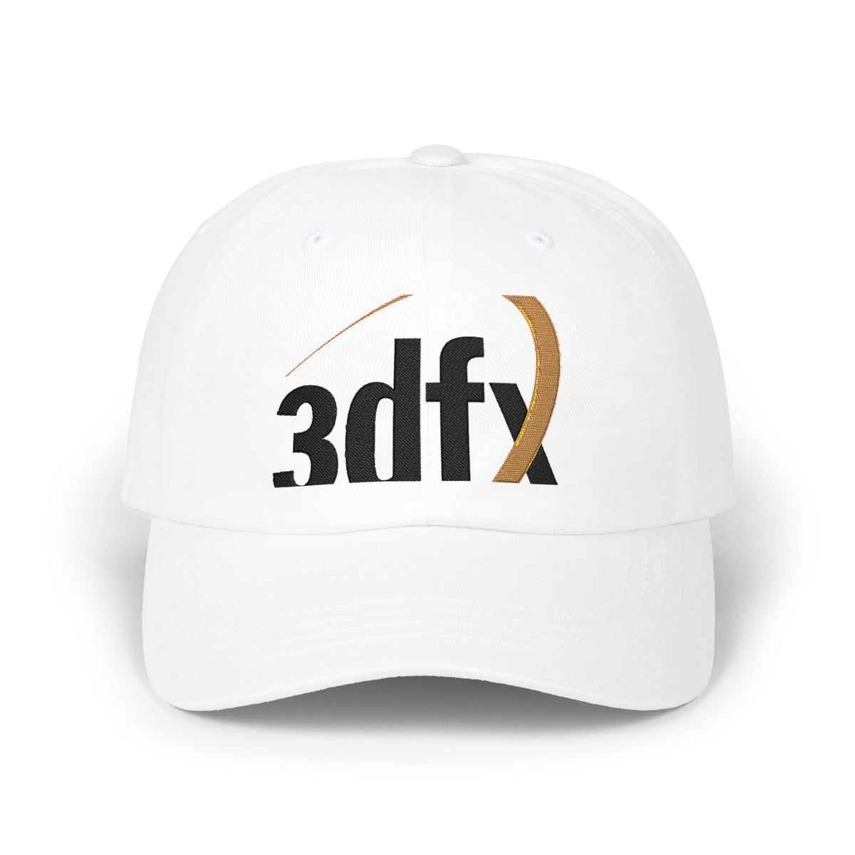 3dfx Interactive Embroidered Dad Cap Hat