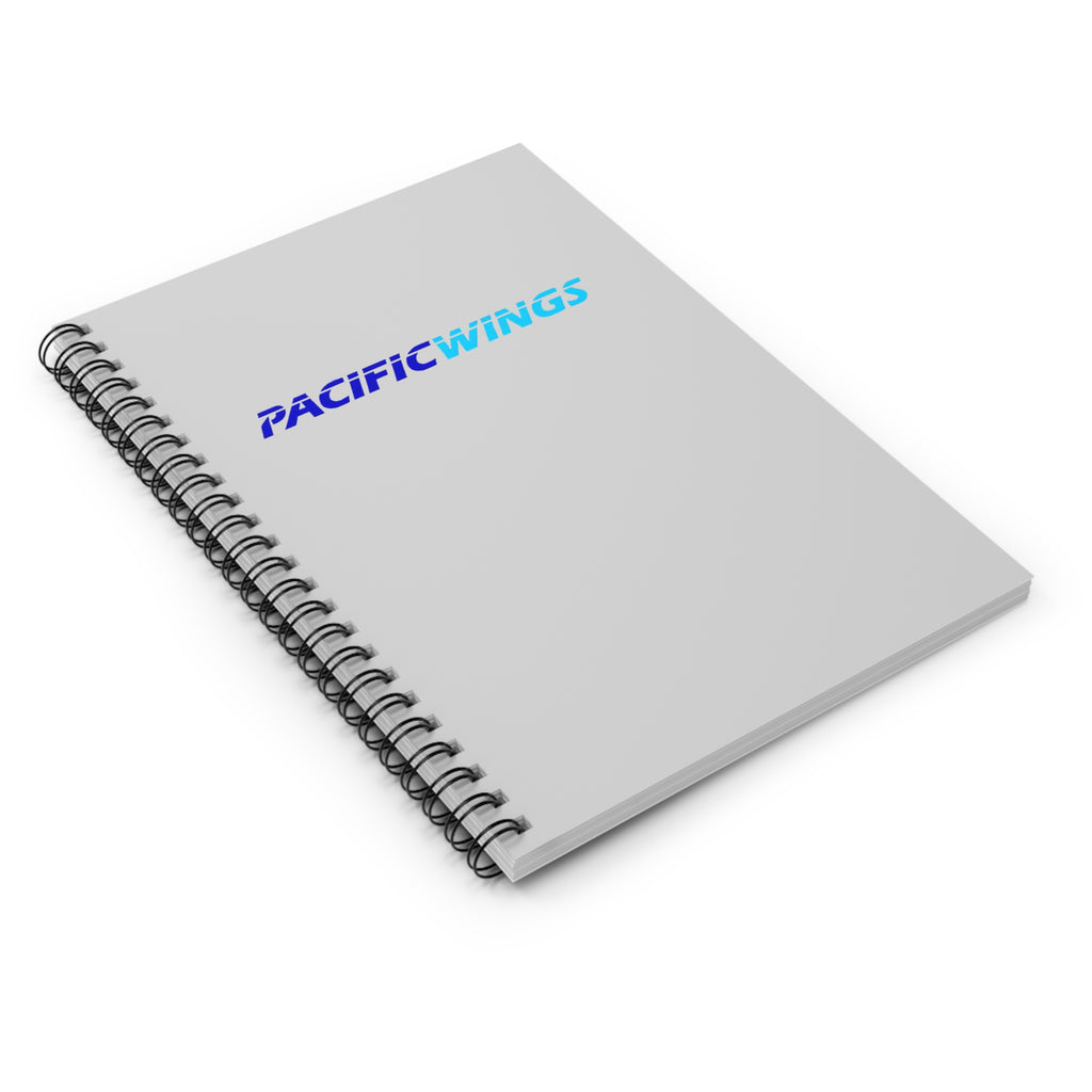 Pacific Wings Spiral Notebook