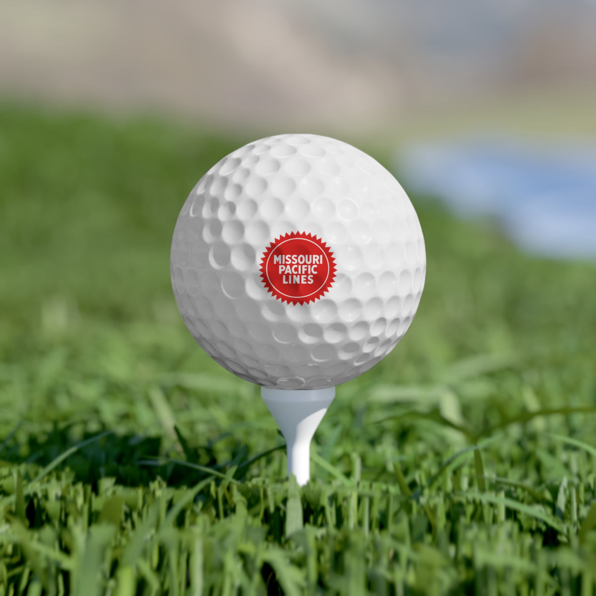 Missouri Pacific Railroad Golf Balls