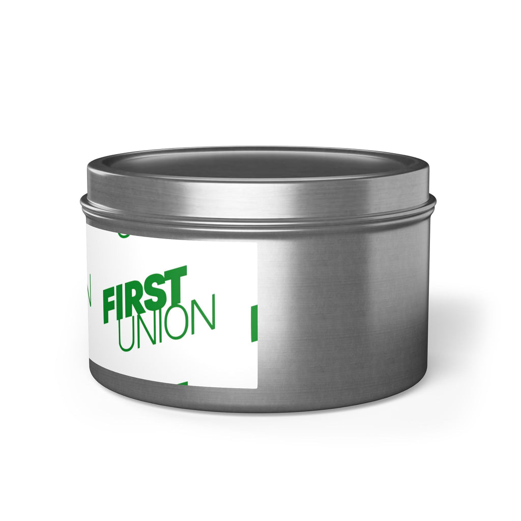 First Union Tin Candle