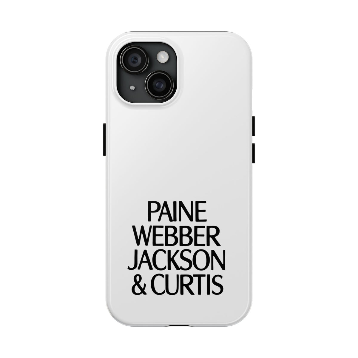 Paine Webber Jackson & Curtis Tough Phone Case