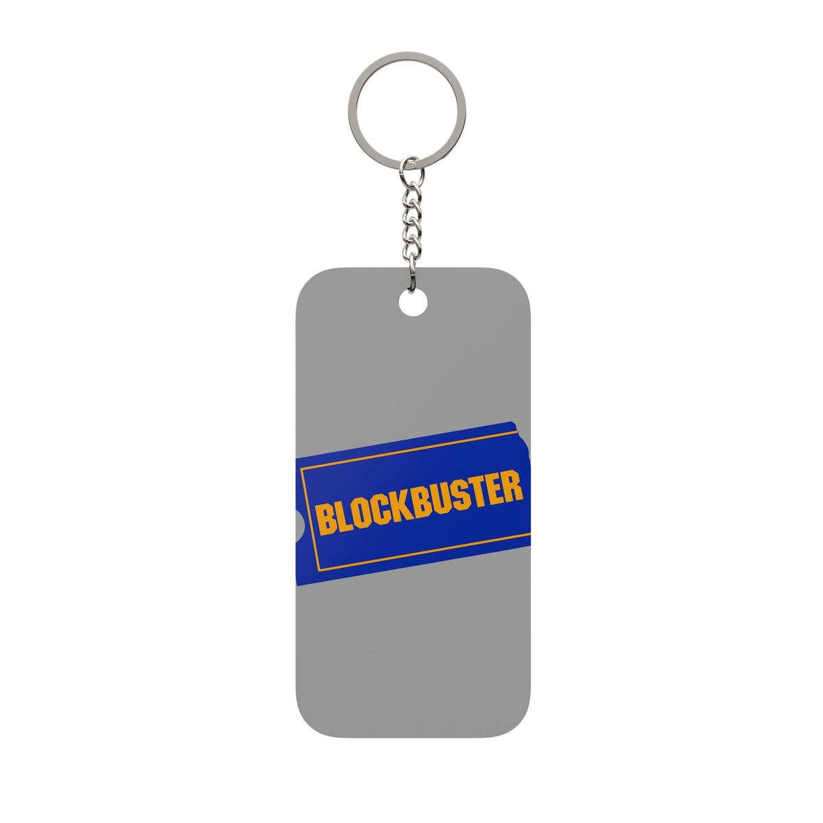 Blockbuster Double-Sided Keychain Charm