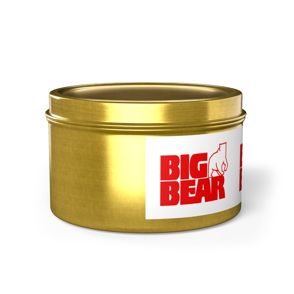Big Bear Stores Tin Candle