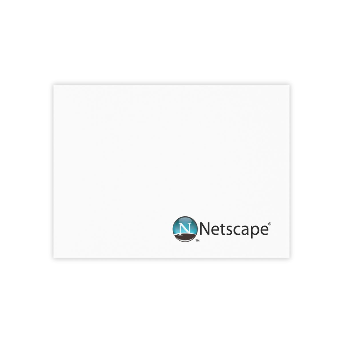 Netscape Sticky Post-it Note Pad