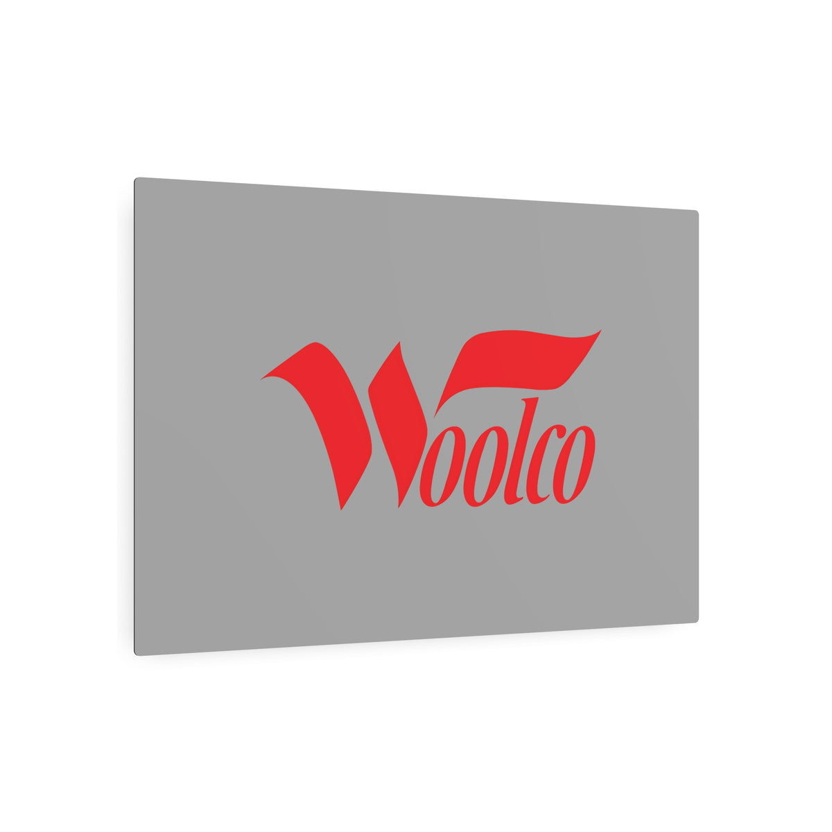 Woolco Metal Sign