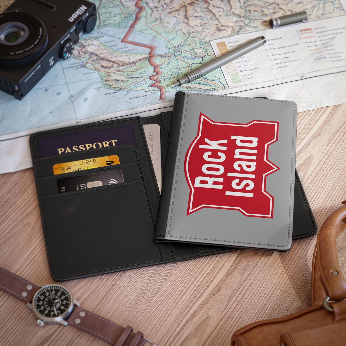 Chicago, Rock Island and Pacific Railroad Passport Cover