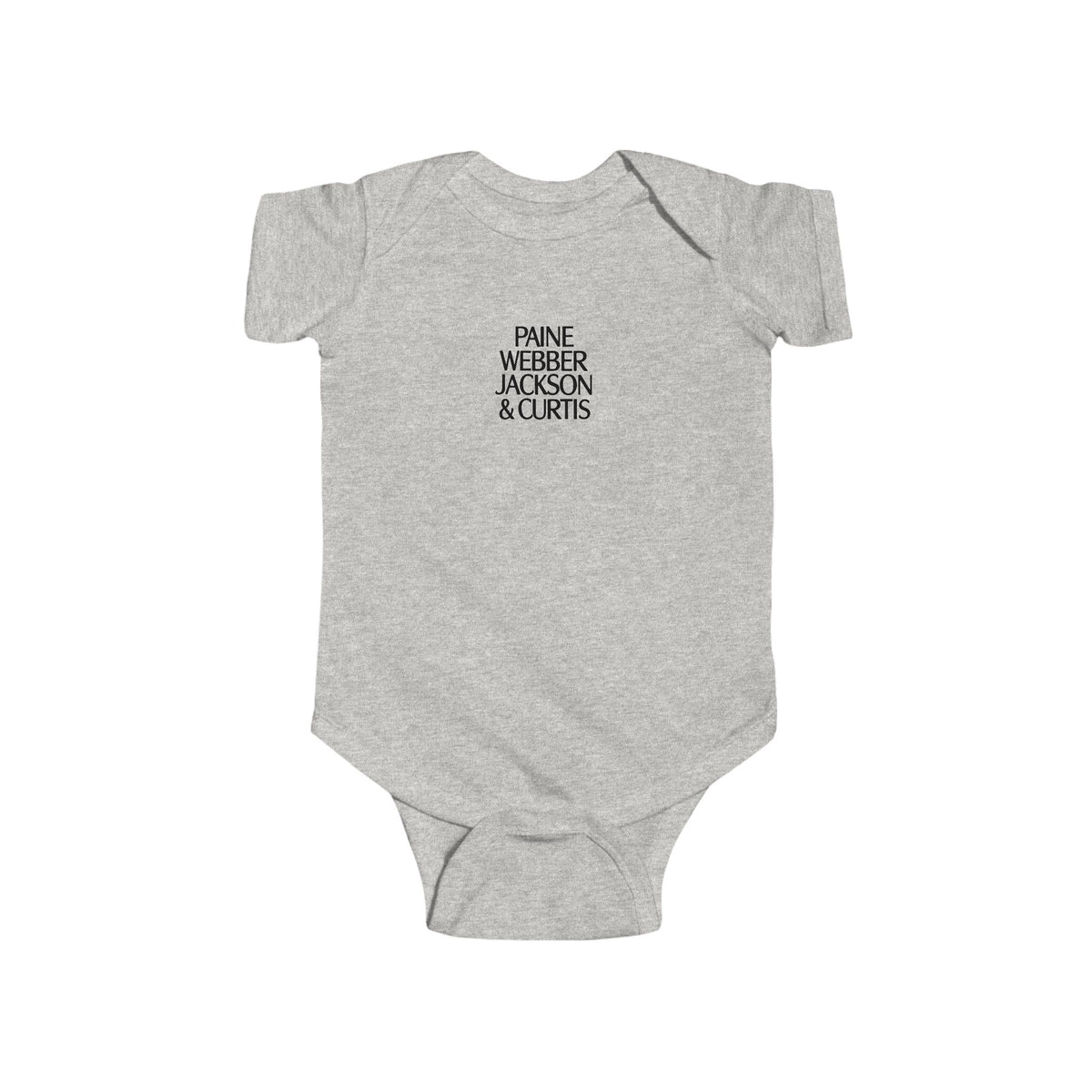 Paine Webber Jackson & Curtis Infant Bodysuit