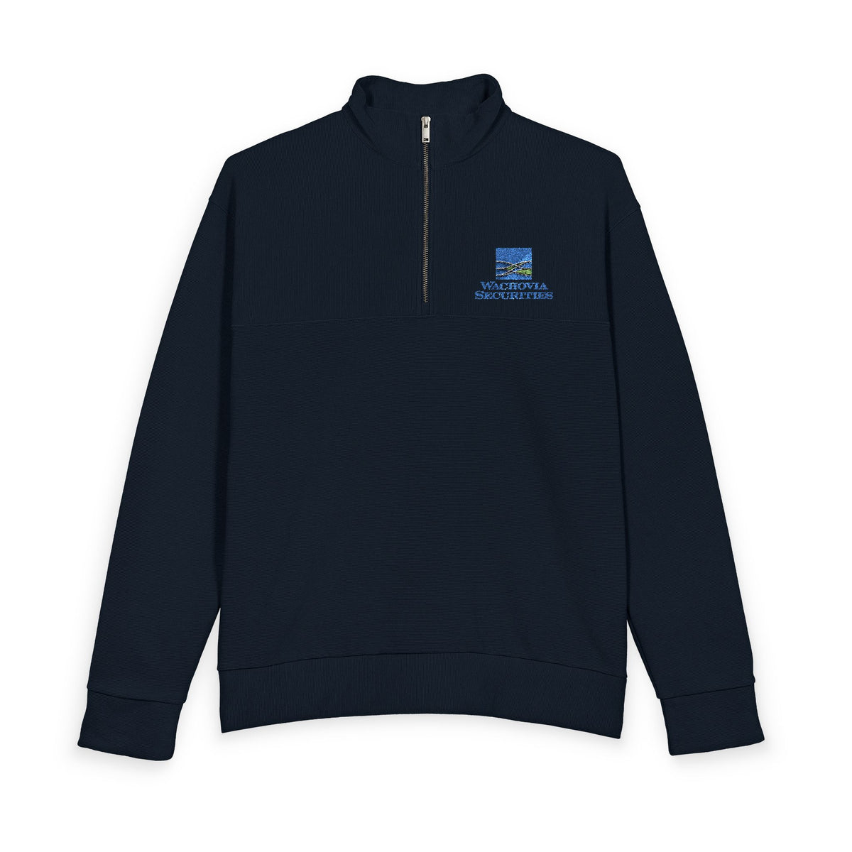 Wachovia Securities Heavy Knit Quarter-Zip Sweatshirt