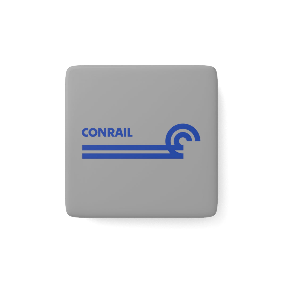 Conrail Square Porcelain Fridge Magnet